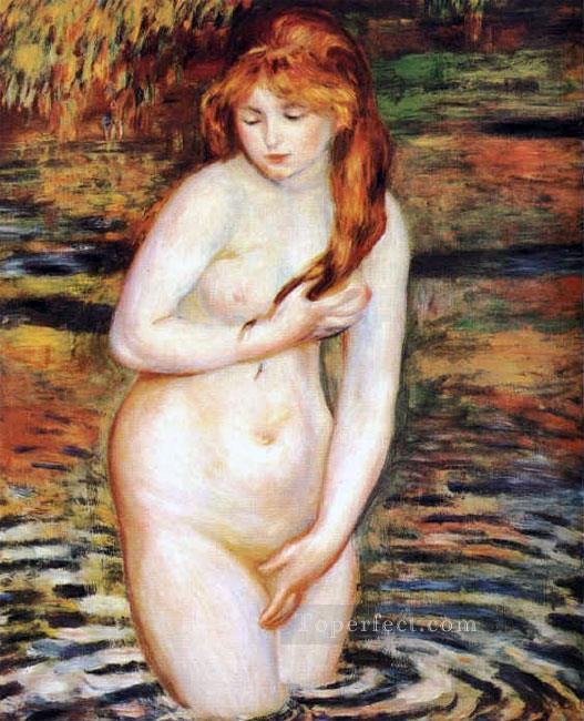 the bather Pierre Auguste Renoir Oil Paintings